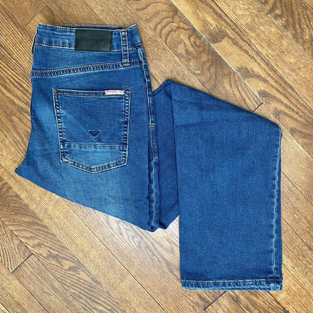 Hudson Girls Size 16 Denim Jeans Medium Wash Tapered